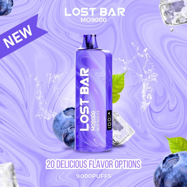 LOST BAR MO9000 9000 PUFFS RECHARGEABLE Disposable Vape Device