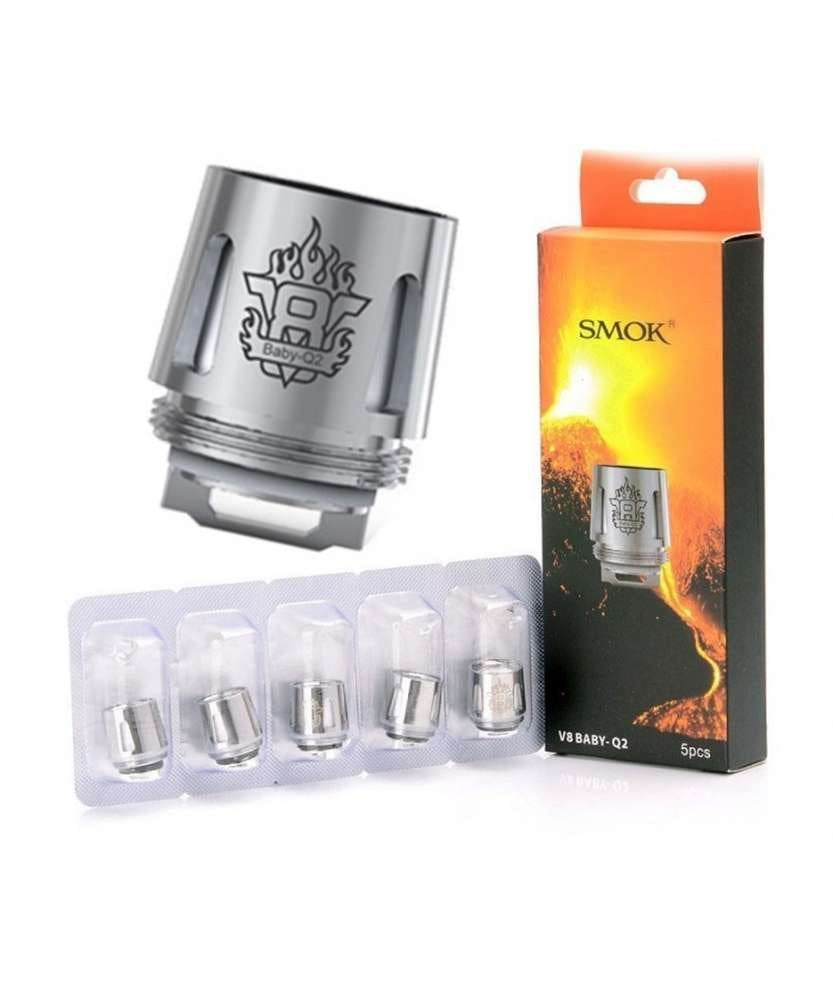 515tvEqaPWL._SL1000 SMOK TFV8 Baby Q2 Replacement Coils (0.4ohm) - Image 1