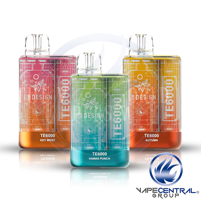 EBDesignTE6000DisposableVapeDeviceMainPhoto EB Create (Formerly EB Design) TE6000 Disposable Vape Device 6000 Puffs - Image 1