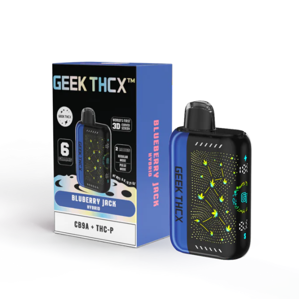 Geek THCX 6 Grams - CB9A and THC-P - Curve Screen Disposable Geek THCX 6 Grams - CB9A and THC-P - Curve Screen Disposable