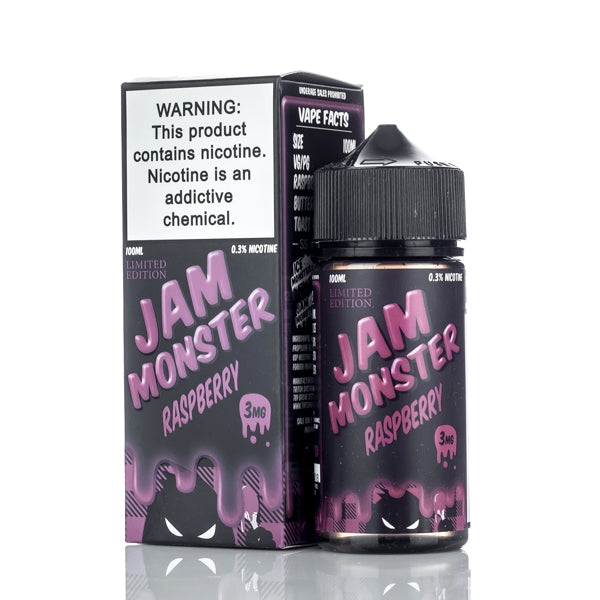 JMRASP-2 Raspberry by Jam Monster 100mL - Image 1