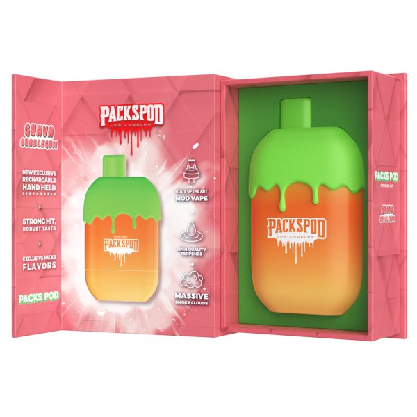 PACKWOODS Packspod 5000 Puffs Nicotine Disposable Vape