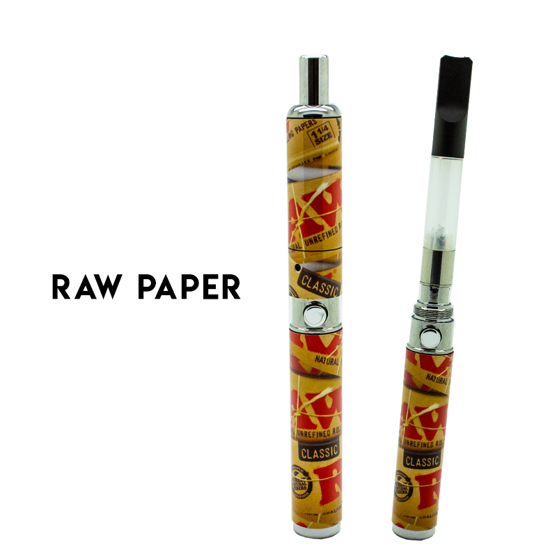 RawPaper_f794b138-641e-4434-8215-b08f67364e3d Limited Edition: Pre-Wrapped Yocan Evolve-D Dry Herb Pen - Image 1