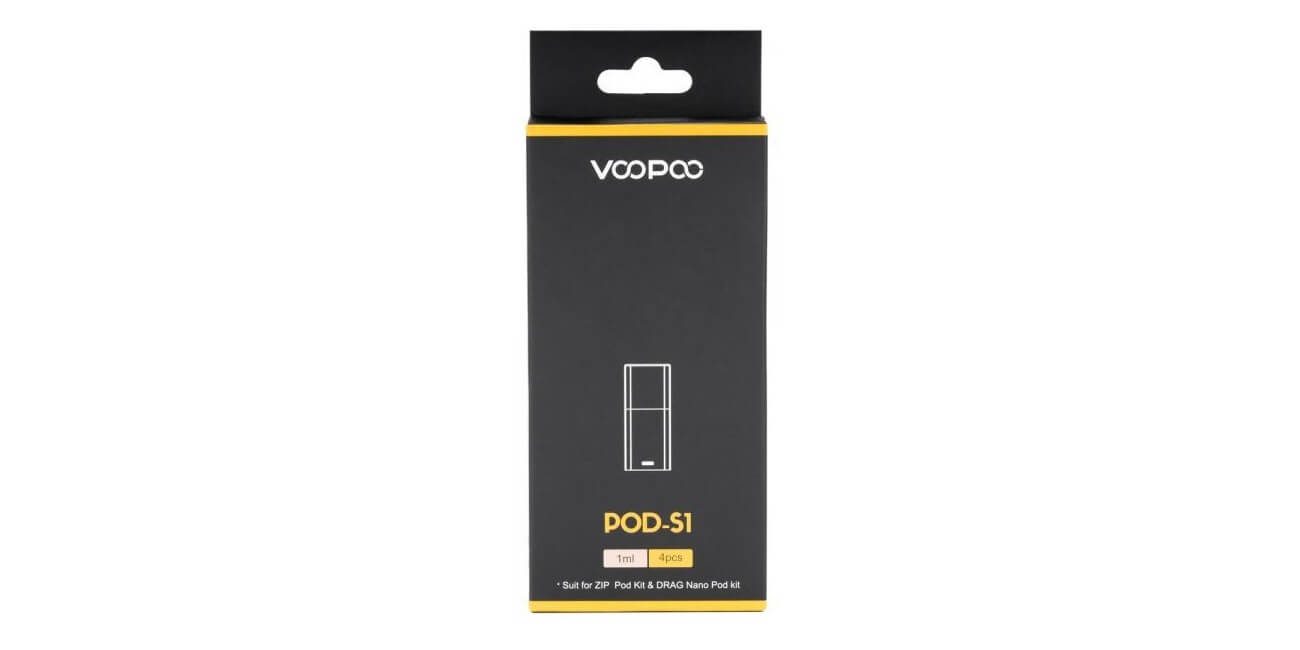 VooPoo-Drag-Nano-Replacement-Pod-1300x650 VOOPOO Pod-S1 - 4pcs Replacement Pods - Image 1