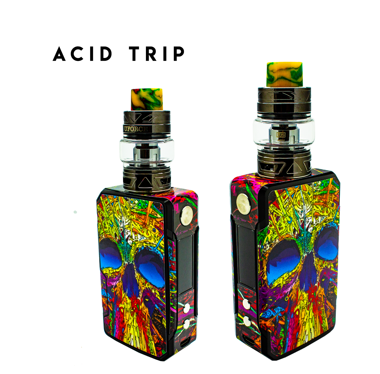acidtrip_PREW_7b1f3c62-ae86-407d-981e-4fdeb06b8205 LIMITED EDITION: Pre-Wrapped VOOPOO Drag Mini 117W & UFORCE T2 Starter Kit - Image 1