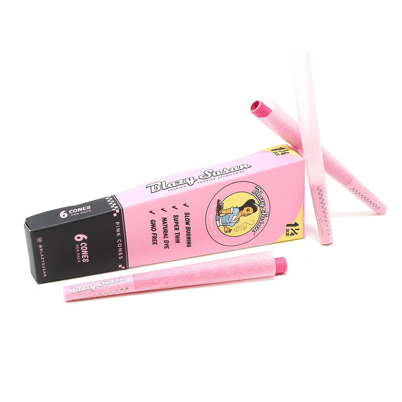 blazy-pre-rolled-cones Blazy Susan Pink Pre-Rolled Cones (6pk) - Image 1