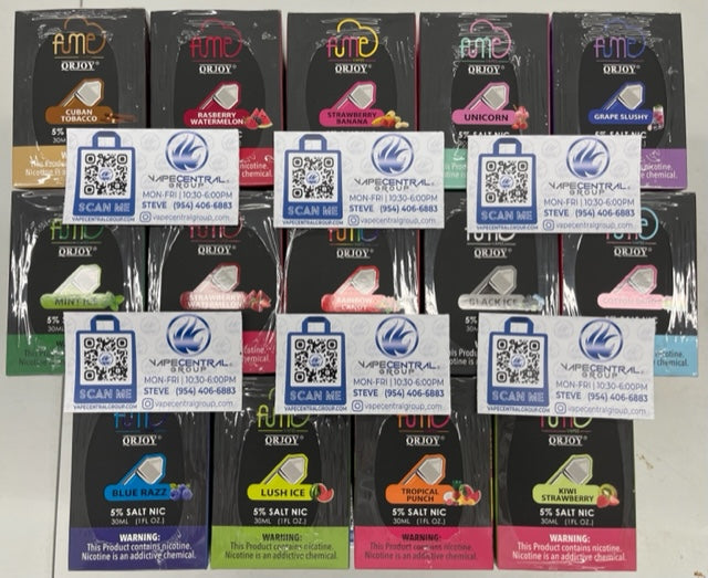 fumesaltnicejuice Fume 5% Salt Nic E-Liquid - 30ml - Image 1