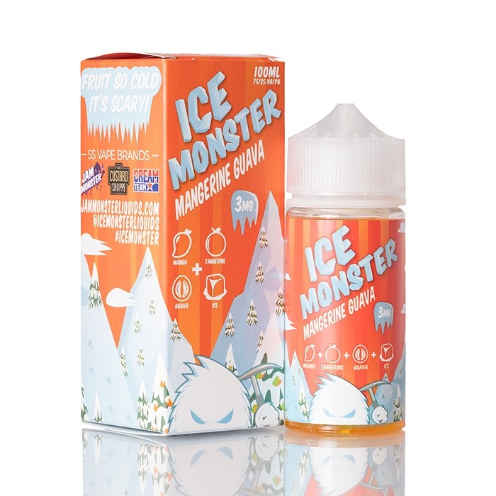 ice_monster_-_mangerine_guava_by_jam_monster_e-liquid_100ml MANGERINE GUAVA Ice Monster by Jam Monster - 100 ML - Image 1