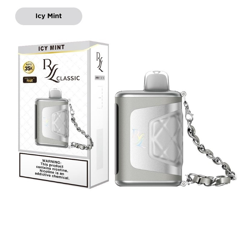 icy-mint-raz-ryl-classic-35k-Disposable RAZ RYL Classic 35K - Image 1