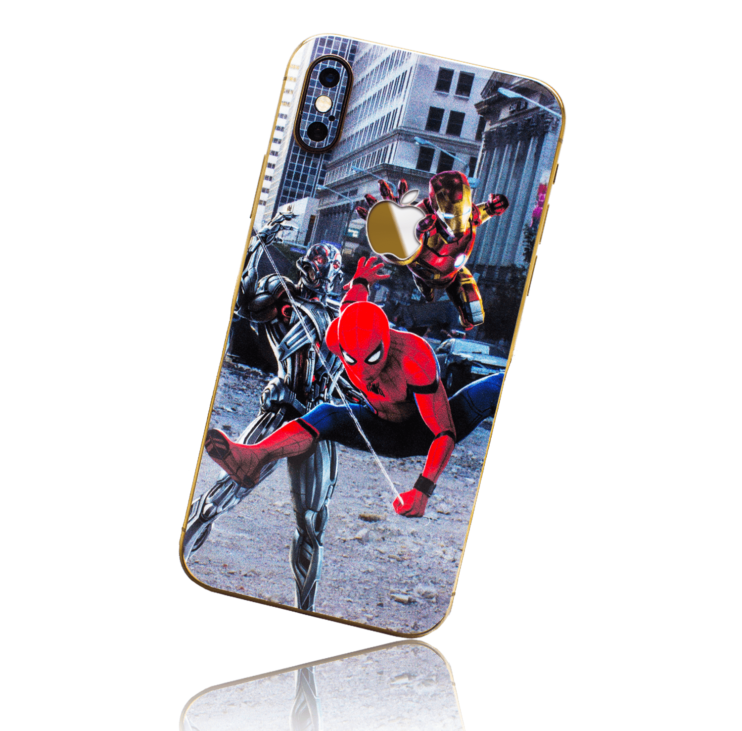 iphone_spidey2 APPLE IPHONE X/XS SKIN - Spiderman - Image 1