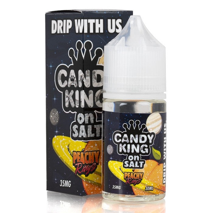 peachy_rings_-_candy_king_on_salt_30ml_eliquid Peachy Rings by Candy King On Salt 30mL - Image 1