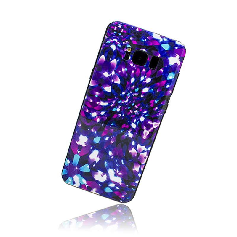purple_pattern2 SAMSUNG GALAXY S8 PLUS SKIN - Floral Mosaic - Image 1