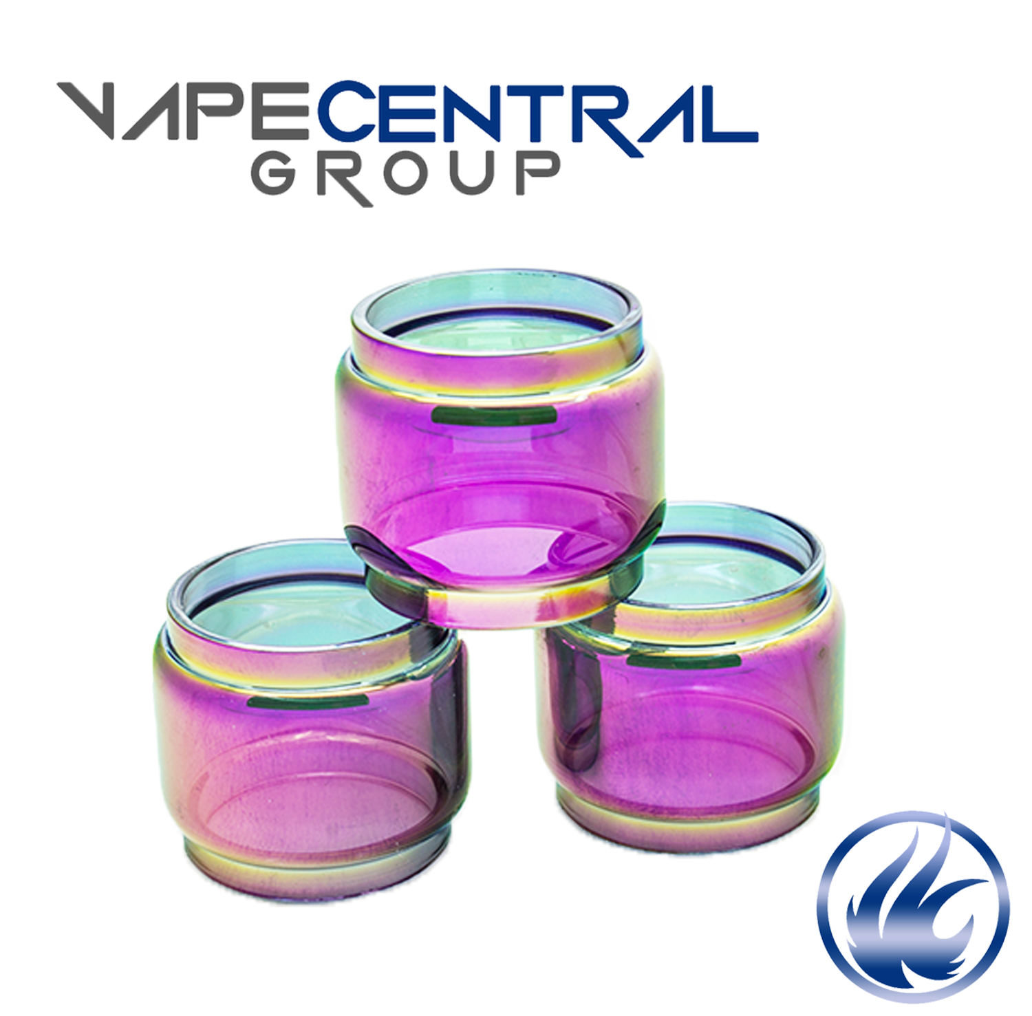 rainbowprince SMOK TFV12 Prince Replacement Rainbow Glass - Image 1