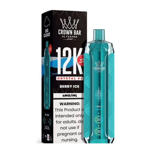 Crown Bar 12K Crystal V2 Disposable Vape Pen